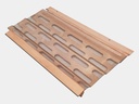 KM Under Roof Copper Gutter Screen