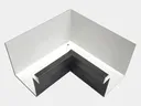 Kynar Steel Commercial Box Gutter Inside Miter
