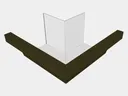 Kynar Steel Industrial Box Gutter Outside Miter