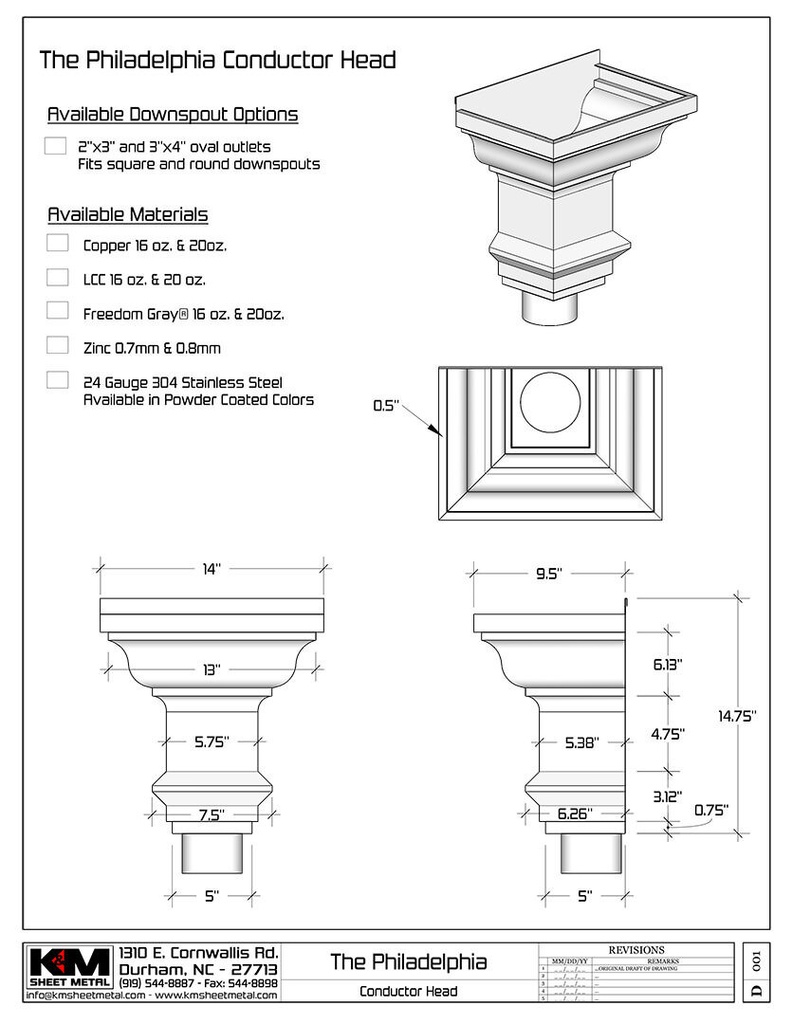 The Philadelphia Ornamental Conductor Head