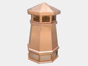 Copper Lighthouse Chimney Pot