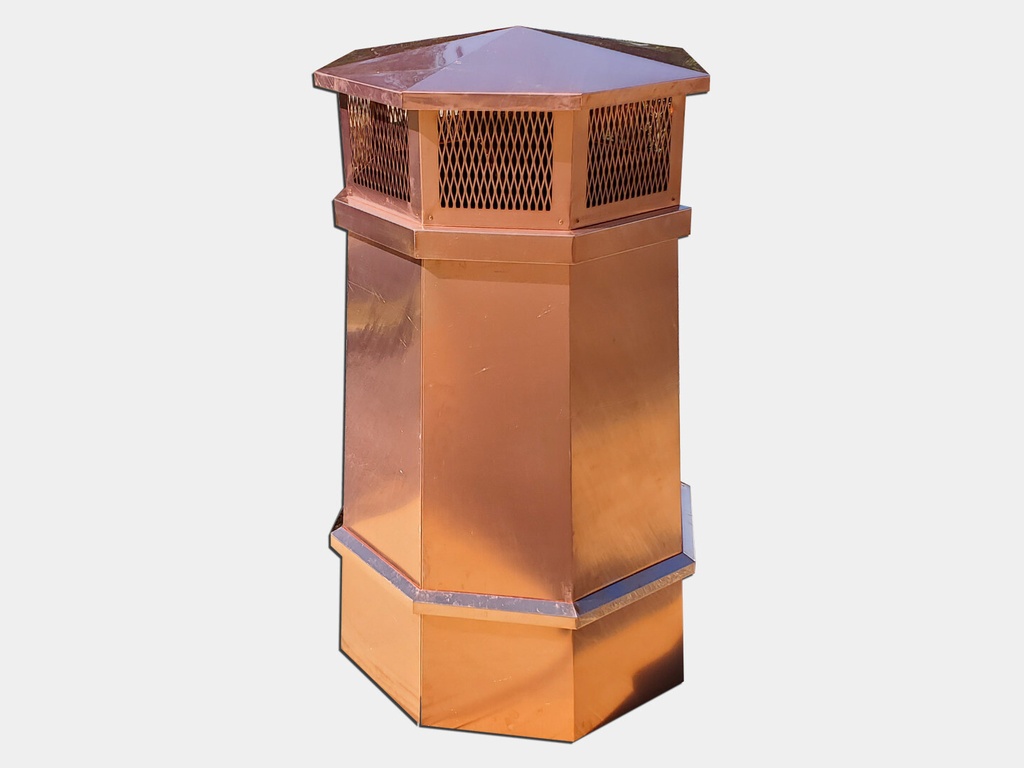 Octagonal Chimney Pot
