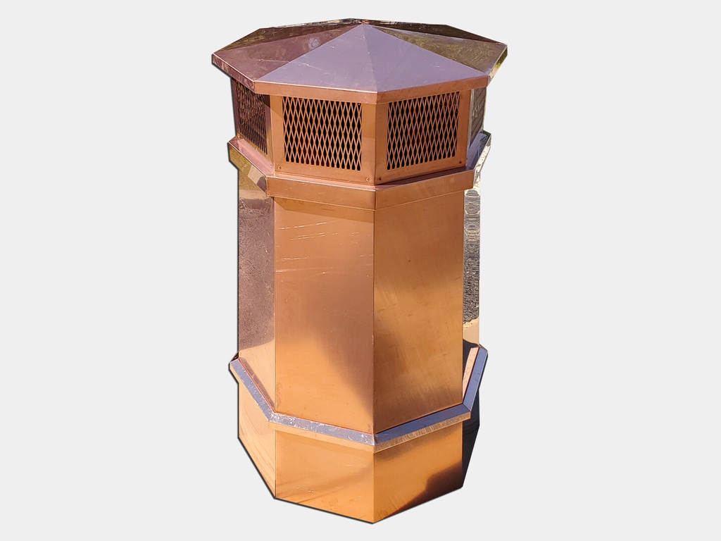 Octagonal Chimney Pot
