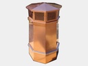Octagonal Chimney Pot