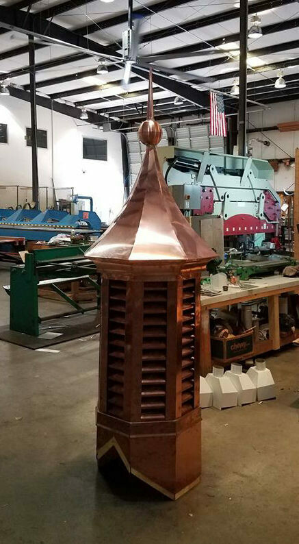 Octagonal Ridge Vent Cupola