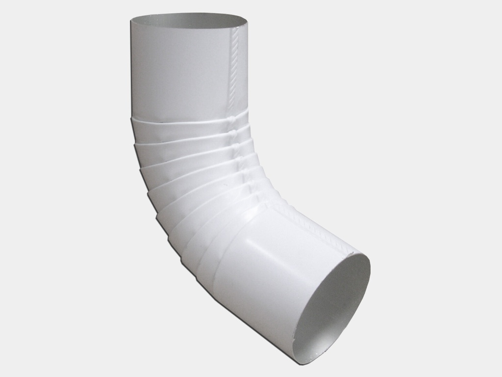 Plain Round 0.027" Aluminum Elbow