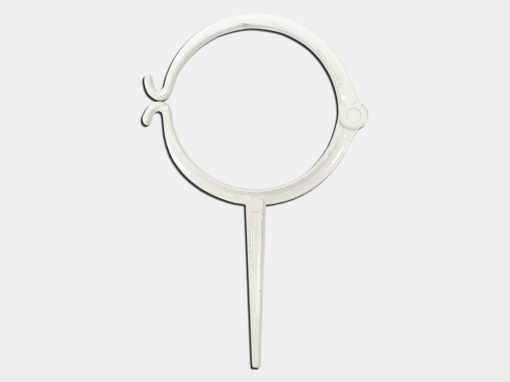 Plain Round Downspout Hook - Aluminum