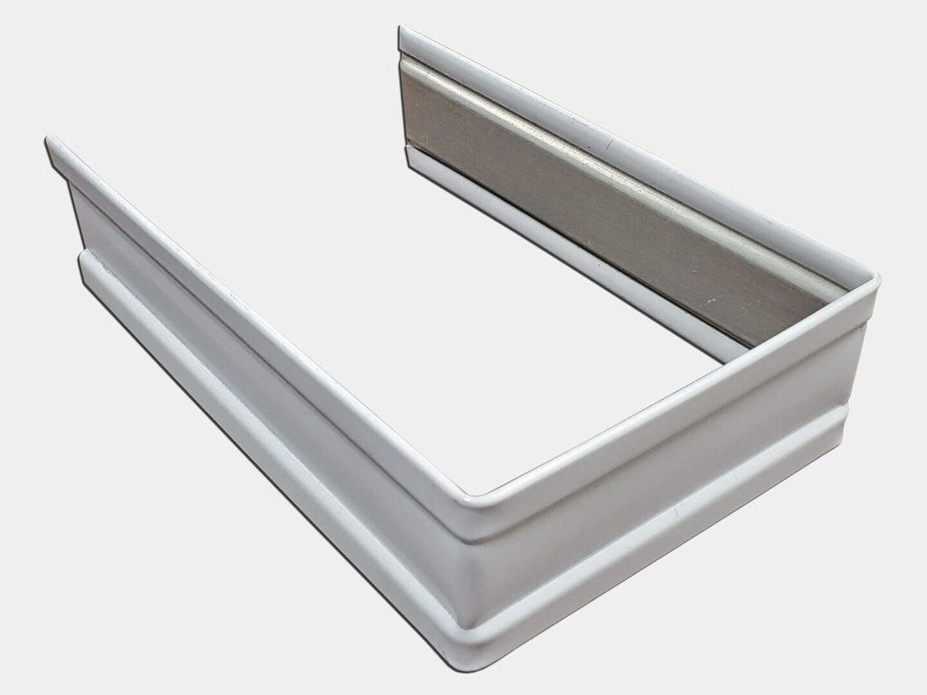 Plain Square 0.027" Aluminum Downspout Strap