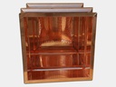 The Hard Hat Copper Chimney Pot