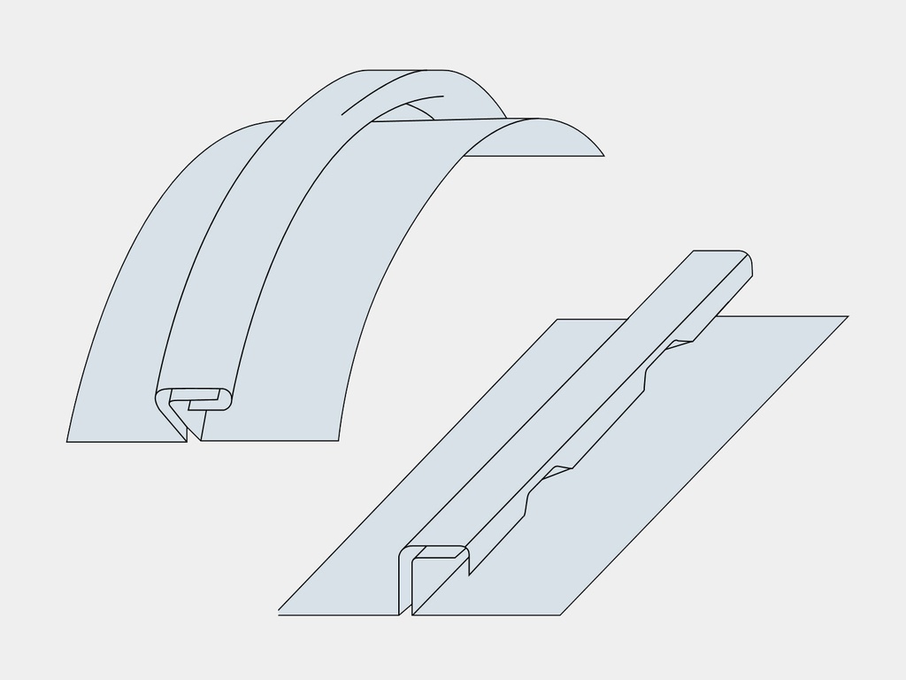 Rau 119 Piccolo Single lock Standing Seam Folding Tool