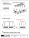 Standing Seam Roof Chimney Cap / Shroud