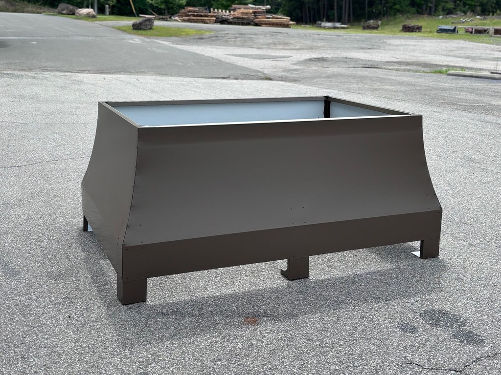 The Curved Chimney Shroud - Dark Bronze