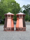 Lighthouse Chimney Pots in Copper