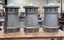 Lighthouse Chimney Pot - Stainless Steel
