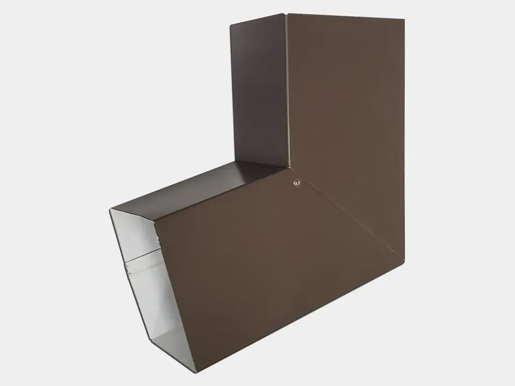 Plain Square 0.032" Kynar Aluminum Elbow (B) Style