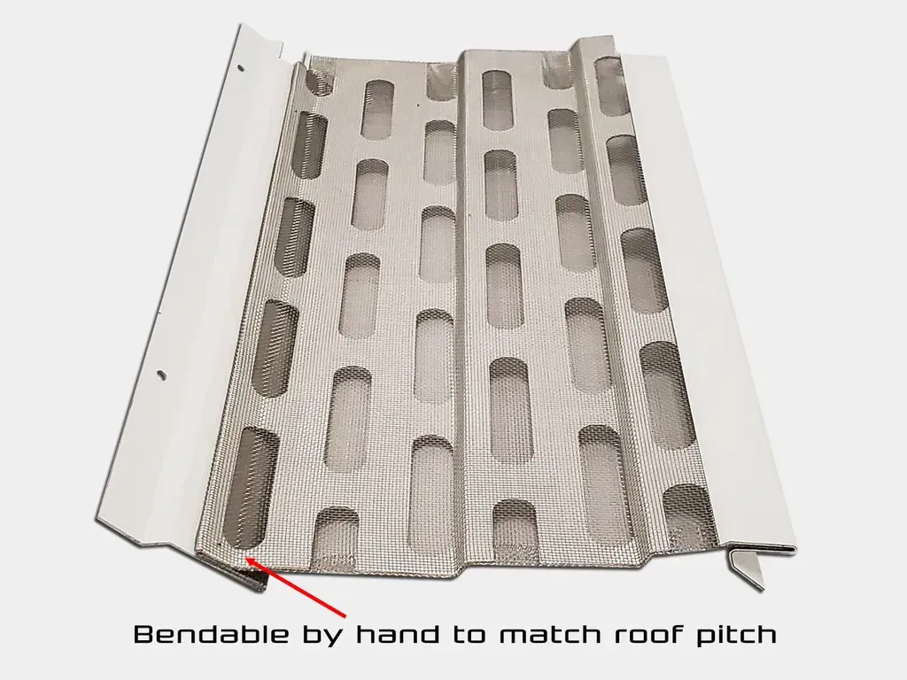 KM Under Roof Gutter Screen Free Sample - 3