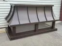 Radius roof aluminum multi flue chimney cap