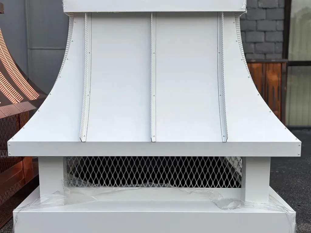 Concave Roof Chimney Cap / Shroud - 15