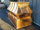 Concave Roof Chimney Cap / Shroud - 19