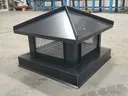black steel small chimney cap