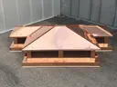 Hip and Ridge Chimney Cap - Copper, Aluminum, Steel - 9