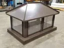 Hip & Ridge Med Bronze Chimney Cap