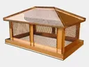 Hip and Ridge Chimney Cap - Copper, Aluminum, Steel - 26