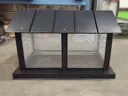Black aluminum chimney cap