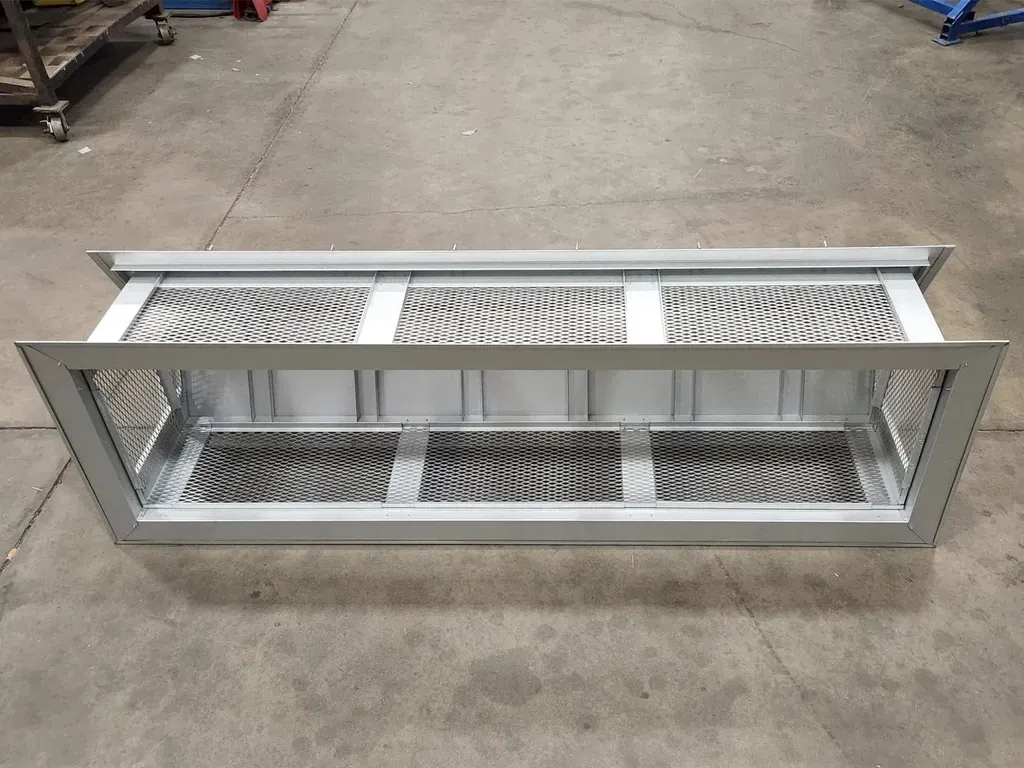 Rake Standing Seam Roof Chimney Cap - 7