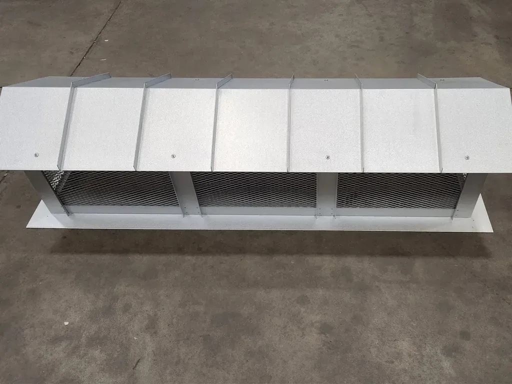 Rake Standing Seam Roof Chimney Cap - 10