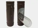Plain Round 0.027" Aluminum Downspout Cleanout - 3