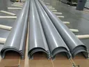 Reverse Bead 24 Gauge Kynar Steel Half Round Gutter - 4