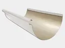 Reverse Bead 24 Gauge Kynar Steel Half Round Gutter - 7