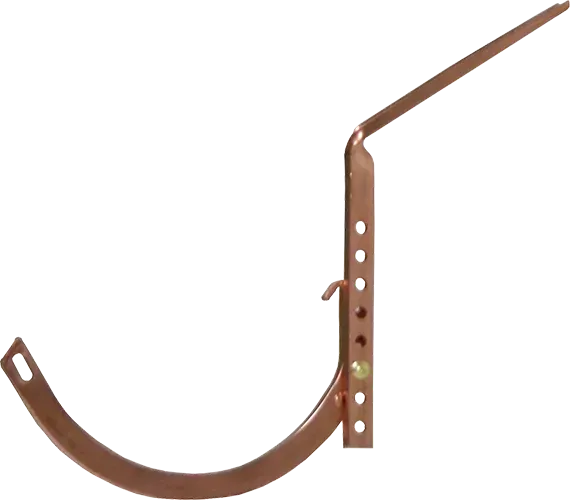 #12 Roof Mount Gutter Shank with Gem Circle