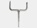 Square Side Fasten Downspout Hook - Lead Coated Copper