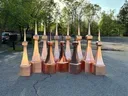Copper Sentinel Finials