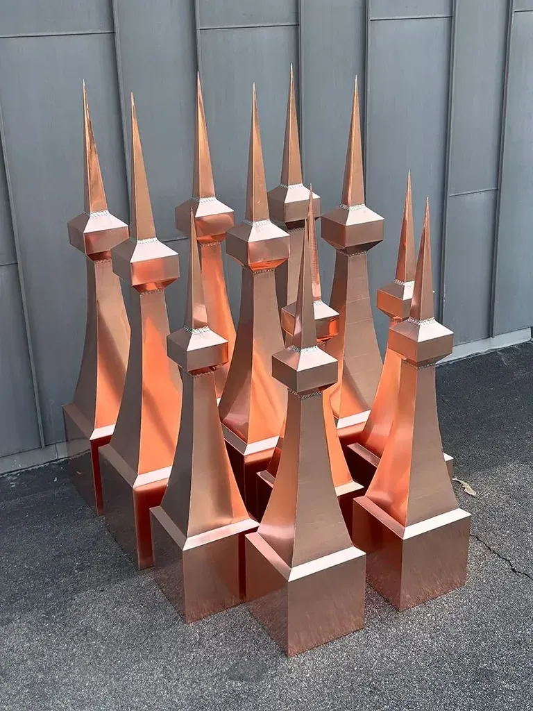 The Sentinel Finial top View