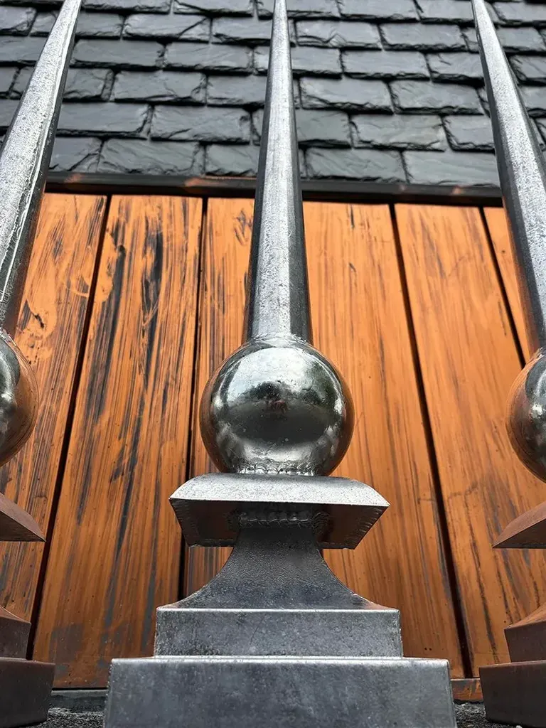 Lead Coated Copper Lancaster Finials - View #2