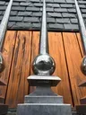 Lead Coated Copper Lancaster Finials - View #2