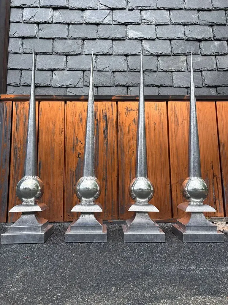 Lead Coated Copper Lancaster Finials - View #3