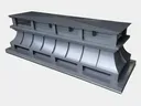 The Royal Chimney Cap / Chimney Shroud in Charcoal Aluminum