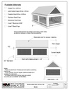 Roman Gable Roof Chimney Cap