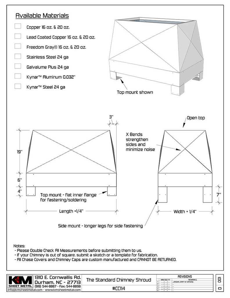 The Standard Chimney Shroud