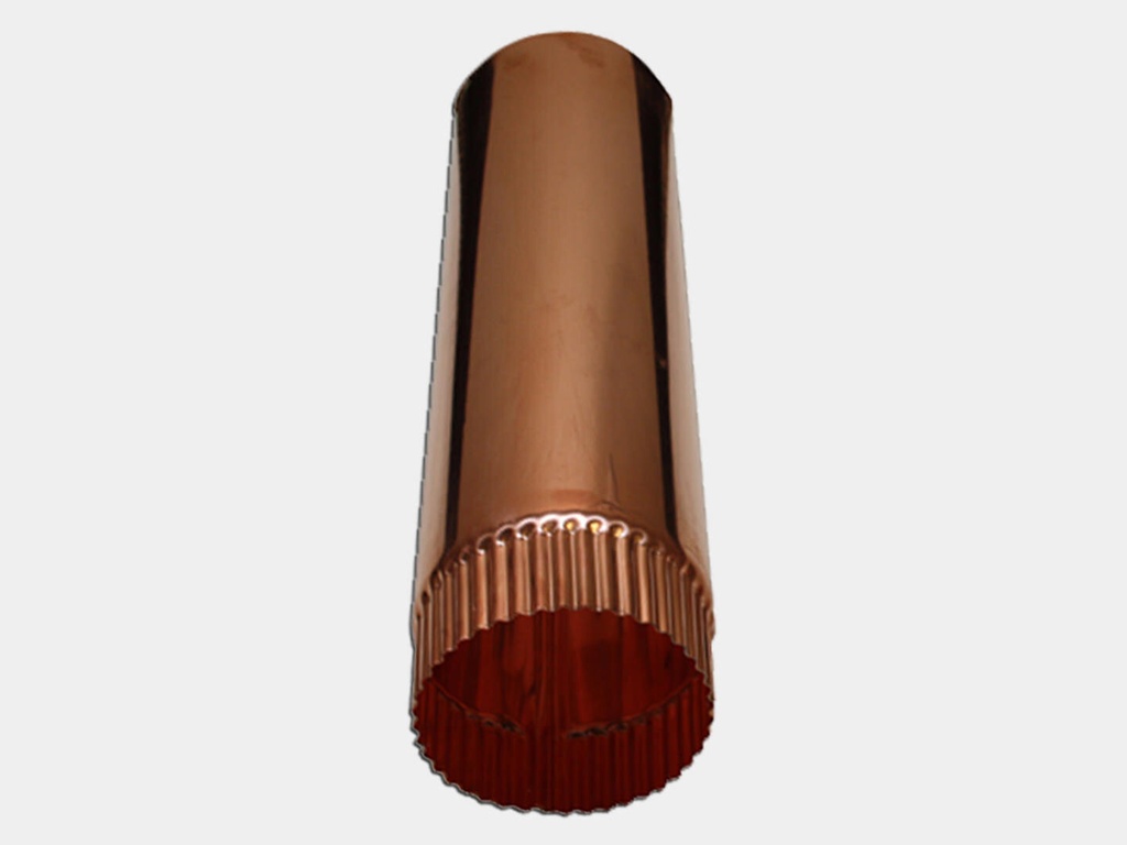 Plain Round Copper Downspout