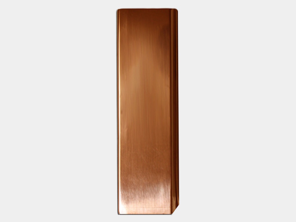 Plain Square Copper Downspout