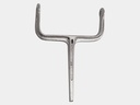 Square Side Fasten Downspout Hook - Cast Zinc