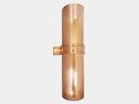 Round Copper Downspout Strap