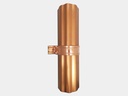 Round Copper Downspout Strap