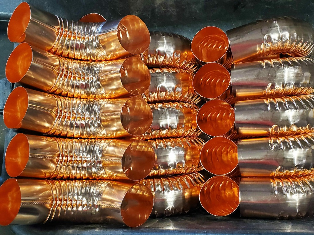 Plain Round Copper Elbow