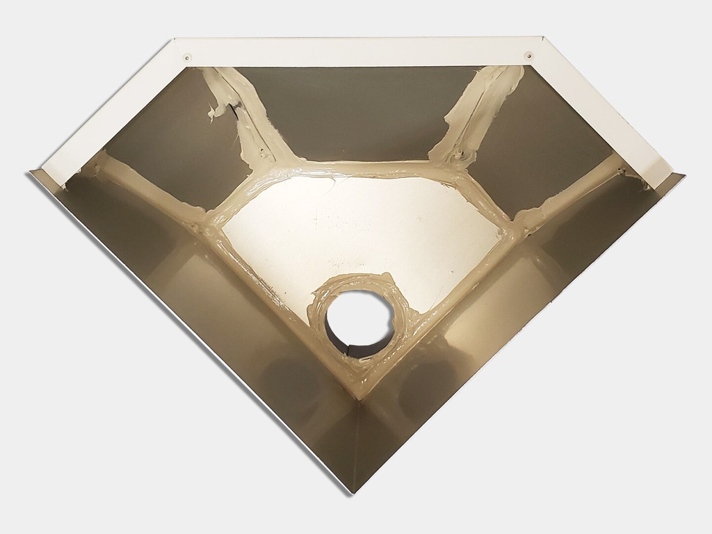 The Basic Small 3 Sided Inside Corner Conductor Head | Leader Head